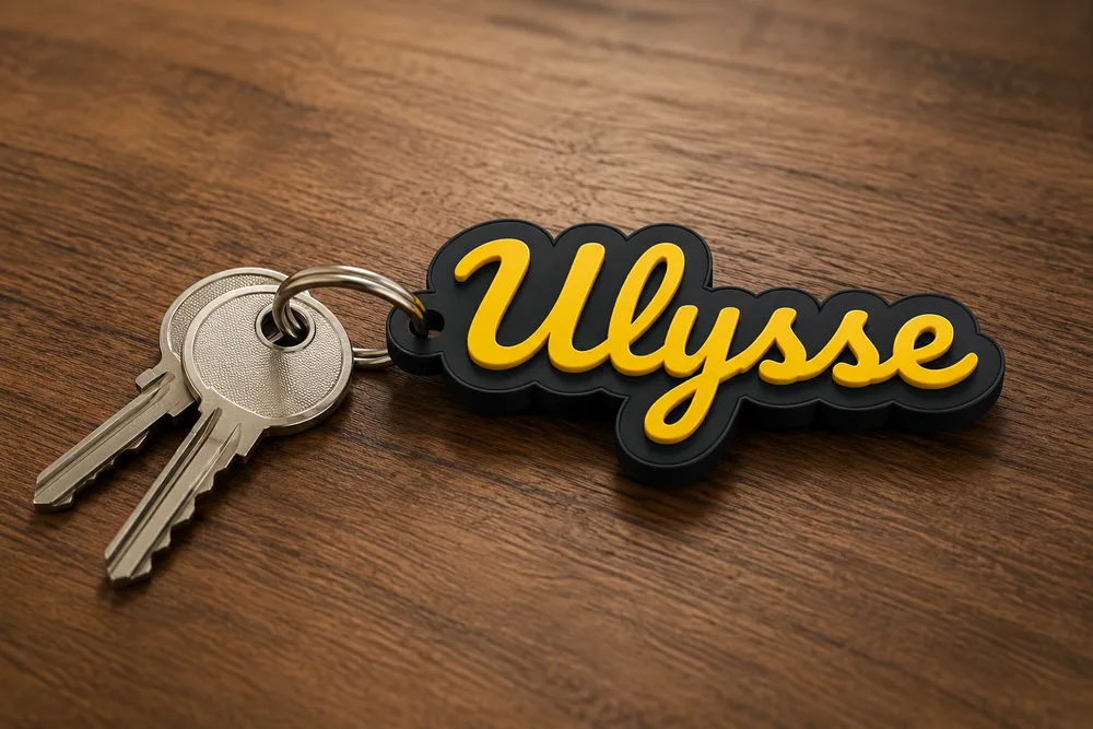 Porte-clé personnalisé « Ulysse »